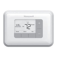 Honeywell Home RTH6360 Serie Guía De Instalación Rápida