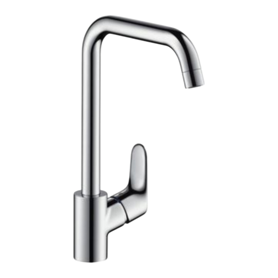 Hansgrohe Focus 31822 Serie Modo De Empleo/Instrucciones De Montaje