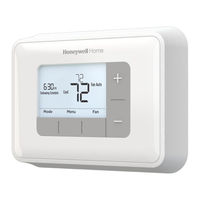 Honeywell Home RTH6360D1002 Guía Rápida De Instalación