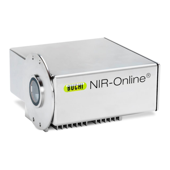 Buchi NIR-Online X-One Manual De Instrucciones