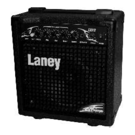 Laney LX12CAMO Manual De Usuario