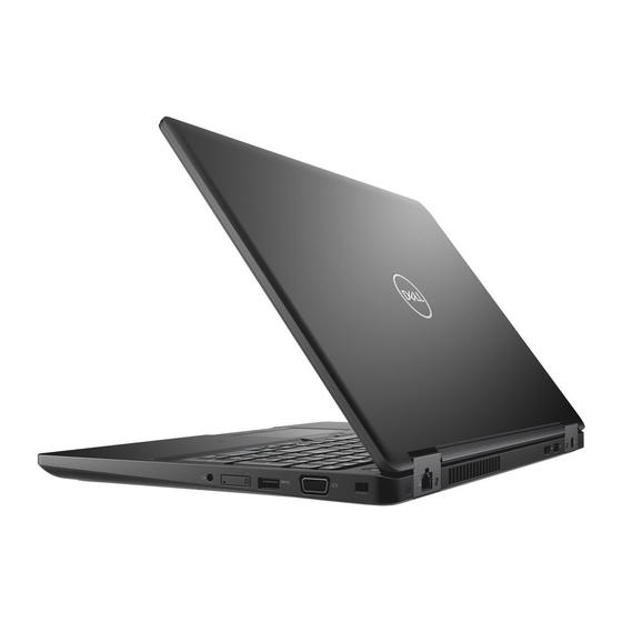Dell Latitude 5591 Guía De Configuración Y Especificaciones