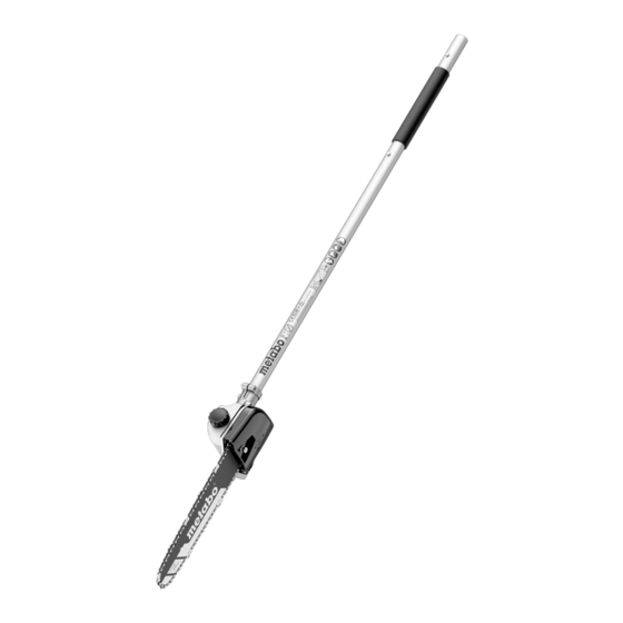Metabo MA-MS 25 Manual Original