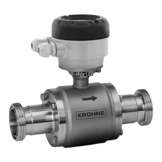 KROHNE OPTIFLUX 6000 Manual