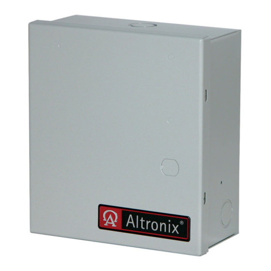 Altronix ACM4 Serie Guia De Instalacion