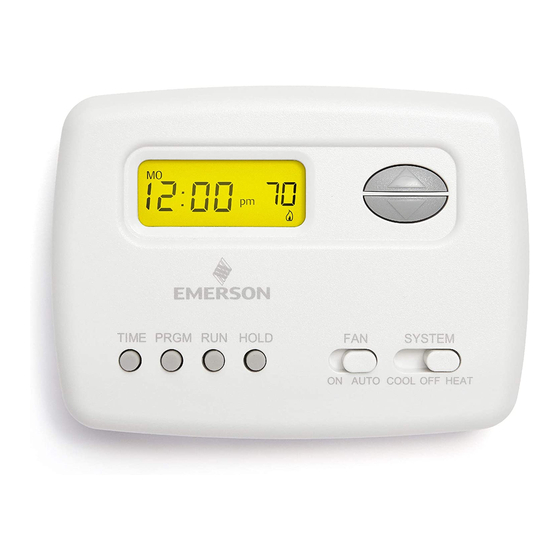 Emerson White-Rodgers 1F78 Instrucciones De Uso, Instalación Y Mantenimiento