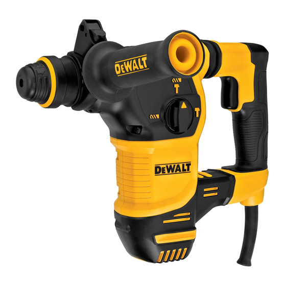 DeWalt D25333 Manual De Instrucciones
