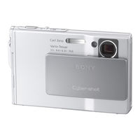 Sony Cyber-shot DSC-T7 Manual De Instrucciones