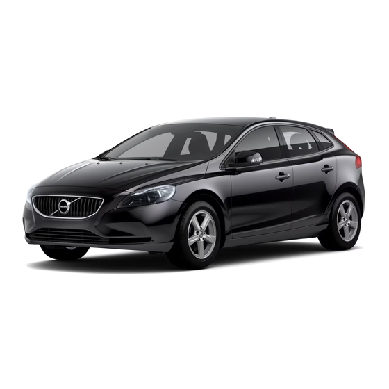 Volvo V40 2018 Guía Rápida