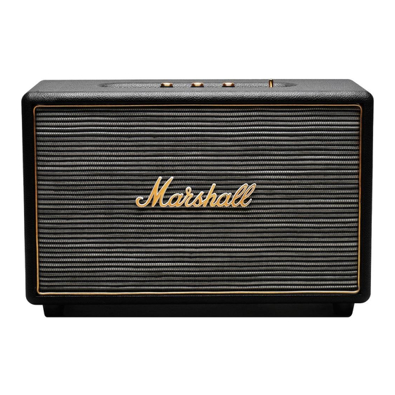 Marshall HANWELL Manuales