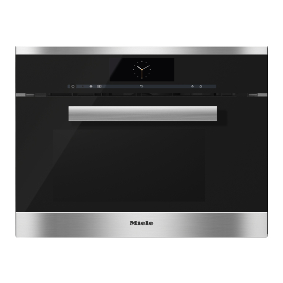 Miele DGM 6800 Instrucciones De Manejo Y Montaje