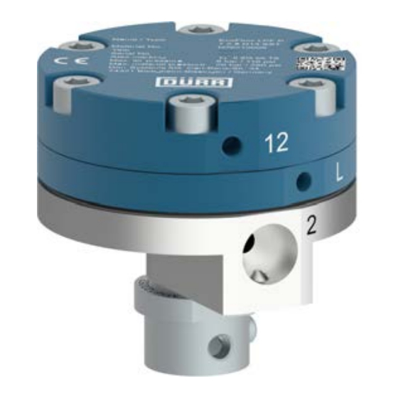 DÜRR EcoFlow LPF P Instrucciones De Servicio
