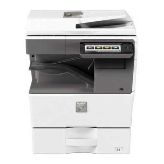 Sharp MX-B356W Manual De Inicio Rápido
