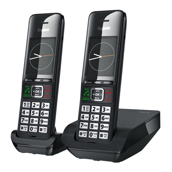 Gigaset COMFORT 552 Manual De Instrucciones