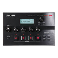 Boss GT-001 Manual Del Usuario