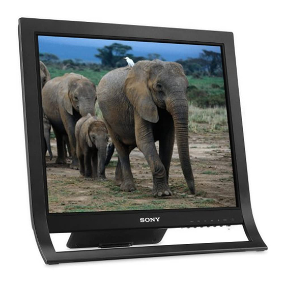 Sony SDM-HS75P Guía De Instalación Rápida