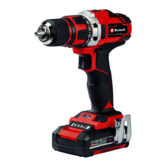 EINHELL TE-CD 18/40 Li + 69 Manual De Instrucciones Original