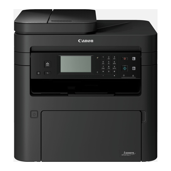 Canon i-SENSYS MF267dw II Guía De Configuración