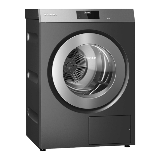 Miele PDR 910 EL Instrucciones De Manejo Y Emplazamiento