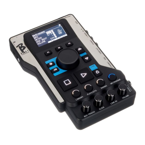M-LIVE B.BEAT Manual De Usuario