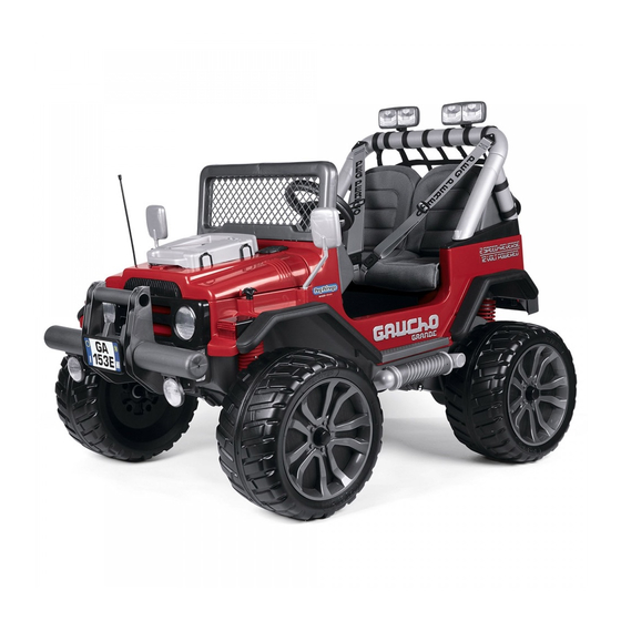 Peg-Perego GAUCHO GRANDE Empleo Y Manutencion