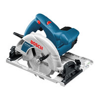 Bosch GKS 55 PROFESSIONAL Instrucciones De Servicio