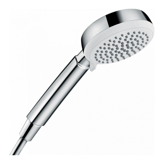 Hansgrohe Crometta 100 Vario 26827400 Instrucciones De Montaje