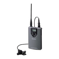 Sony UHF WRT-805A Manual De Instrucciones