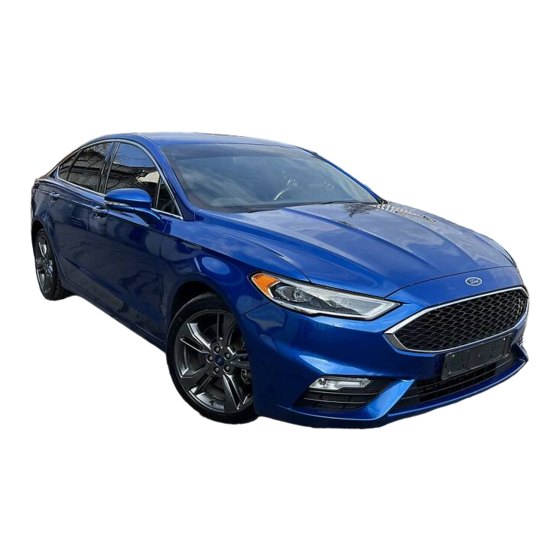 Ford FUSION 2017 Manual Del Propietário