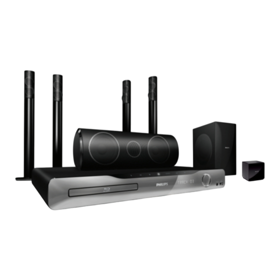 Philips HTS5590W Inicio Rápido