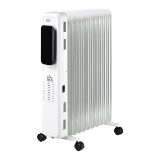 HOMCOM HD986-B7 Instrucciones De Uso