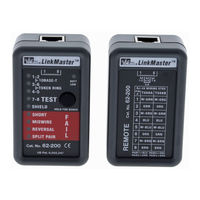 Ideal LinkMaster UTP/STP Manual De Instrucciones