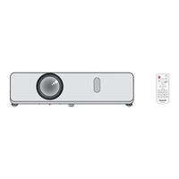 Panasonic PT-VX430 Instrucciones De Operación