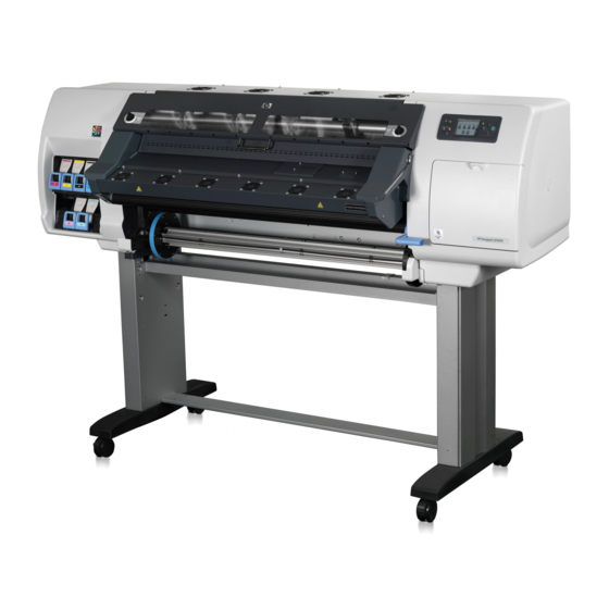 HP Designjet L25500 Serie Guia Del Usuario