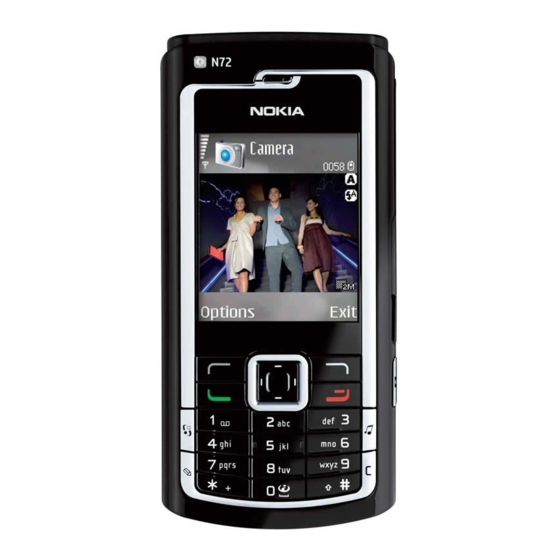 Nokia N72 Manual Del Usuario