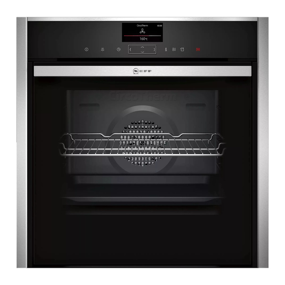 NEFF B47FS22.0 Manual De Usuario E Instrucciones De Montaje