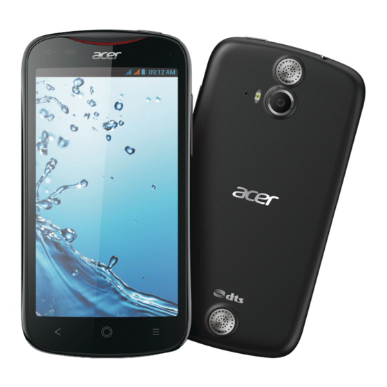 Acer Liquid E2 Duo V370 Manual De Usuario