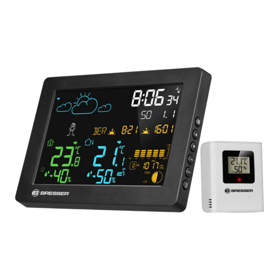 Bresser MeteoTemp Baro HZ colour Manual De Instrucciones