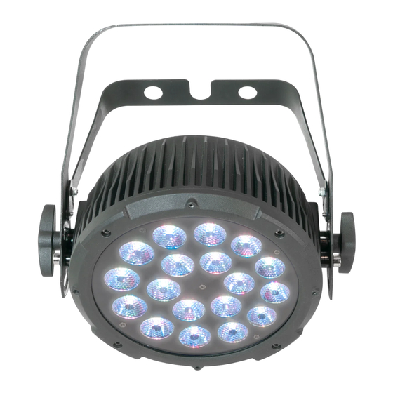 Chauvet SlimPAR PRO TRI Guía De Referencia Rápida