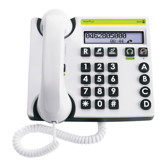Doro HearPlus 317c Manual De Instrucciones