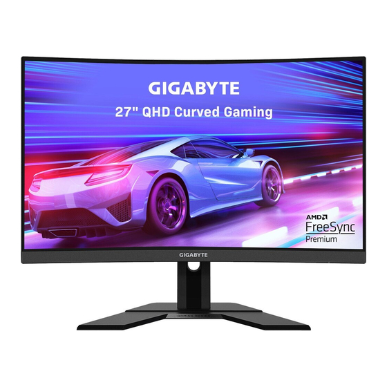 Gigabyte G27QC Manual Del Usuario
