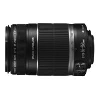 Canon IMAGE STABILIZER EF-S55-250mm f/4-5.6 IS Manual De Instrucciones