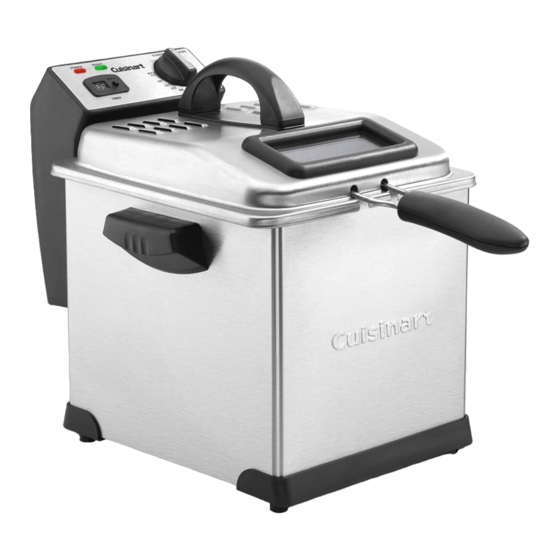 Cuisinart CDF-170 Manuales