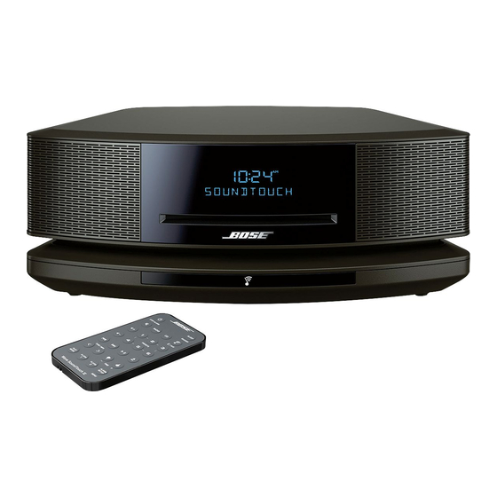 Bose WAVE SOUNDTOUCH SERIES IV Guia Del Usuario