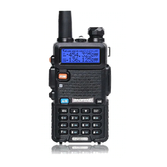 Baofeng UV-5R Serie Manual De Instrucciones