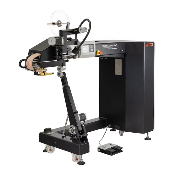 Leister SEAMTEK W-900 AT Instrucciones De Servicio