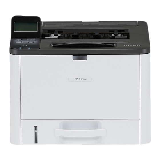Ricoh SP 330DN Guia De Instalacion
