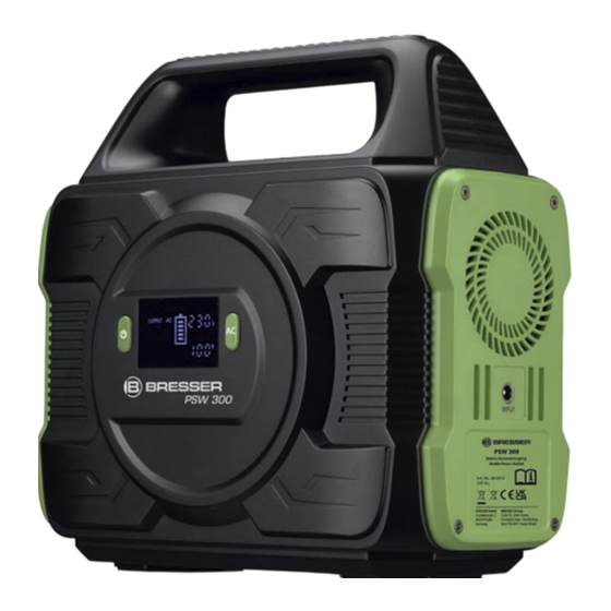Bresser PSW 300 Manual De Instrucciones