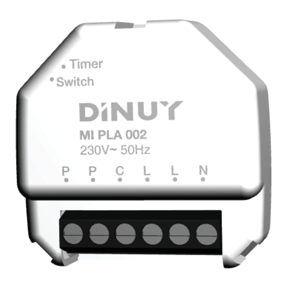 DINUY MI PLA 002 Manual De Instrucciones