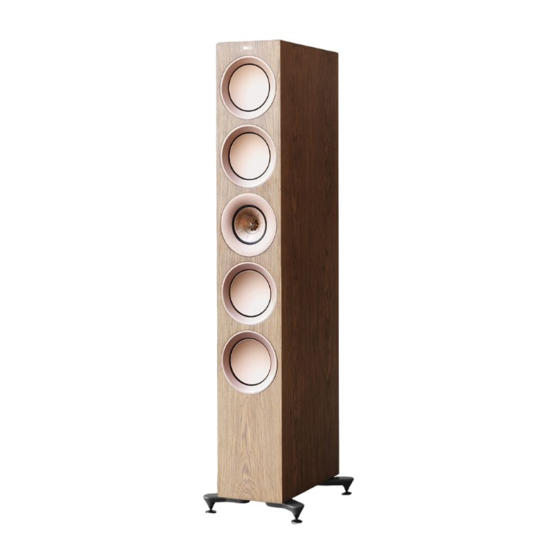 KEF R Serie Manual Del Usuario